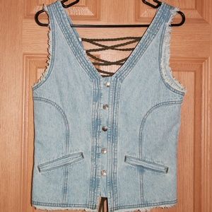 Harley Davidson Denim Tank Top